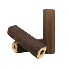 Charger l'image dans la galerie, Heizfuxx PiniKay Octagon Holzbriketts Hartholz – 960 kg Palette (96×10 kg), Heizwert ≥4,8 kWh/kg, achteckig mit Loch