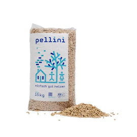 Pellini Holzpellets ENplus A1 – 990 kg Palette (66×15 kg), Heizwert ≥4,6 kWh/kg, DINplus/ENplus A1
