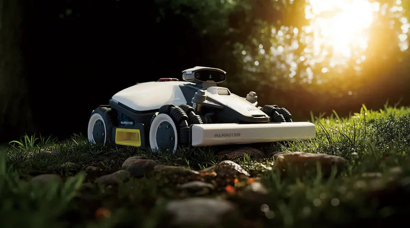 Mammotion LUBA 1500 Mini Mähroboter – Allrad (AWD), ohne Begrenzungskabel, bis 1500 m², Steigung bis 80 %